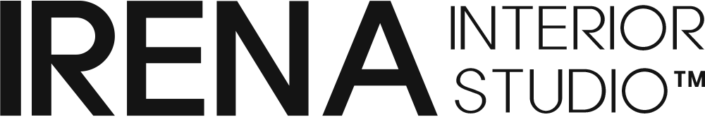 이레나키친 로고 블랙